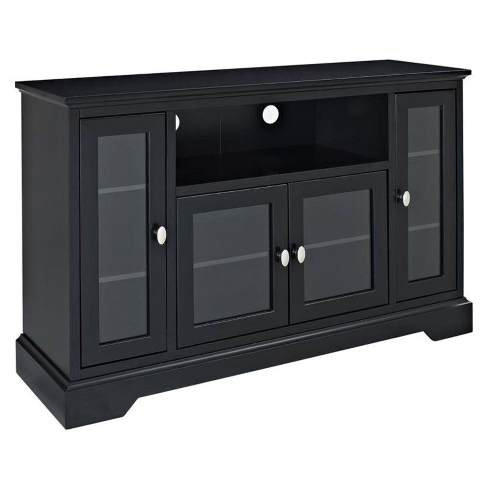 Walker Edison 52" TV Stand in Black Nebraska Furniture Mart