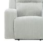 Ashley Forest Lake Power Recliner with Adjustable Headrest in Alloy Velvet, , large