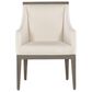 Hooker Furniture Modern Mood Arm Chair with Beige Cushion in Earthy Brown, , large
