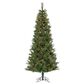 The Gerson Company 7.5" Pre-Lit Baxter Pine Christmas Tree in Green, , large