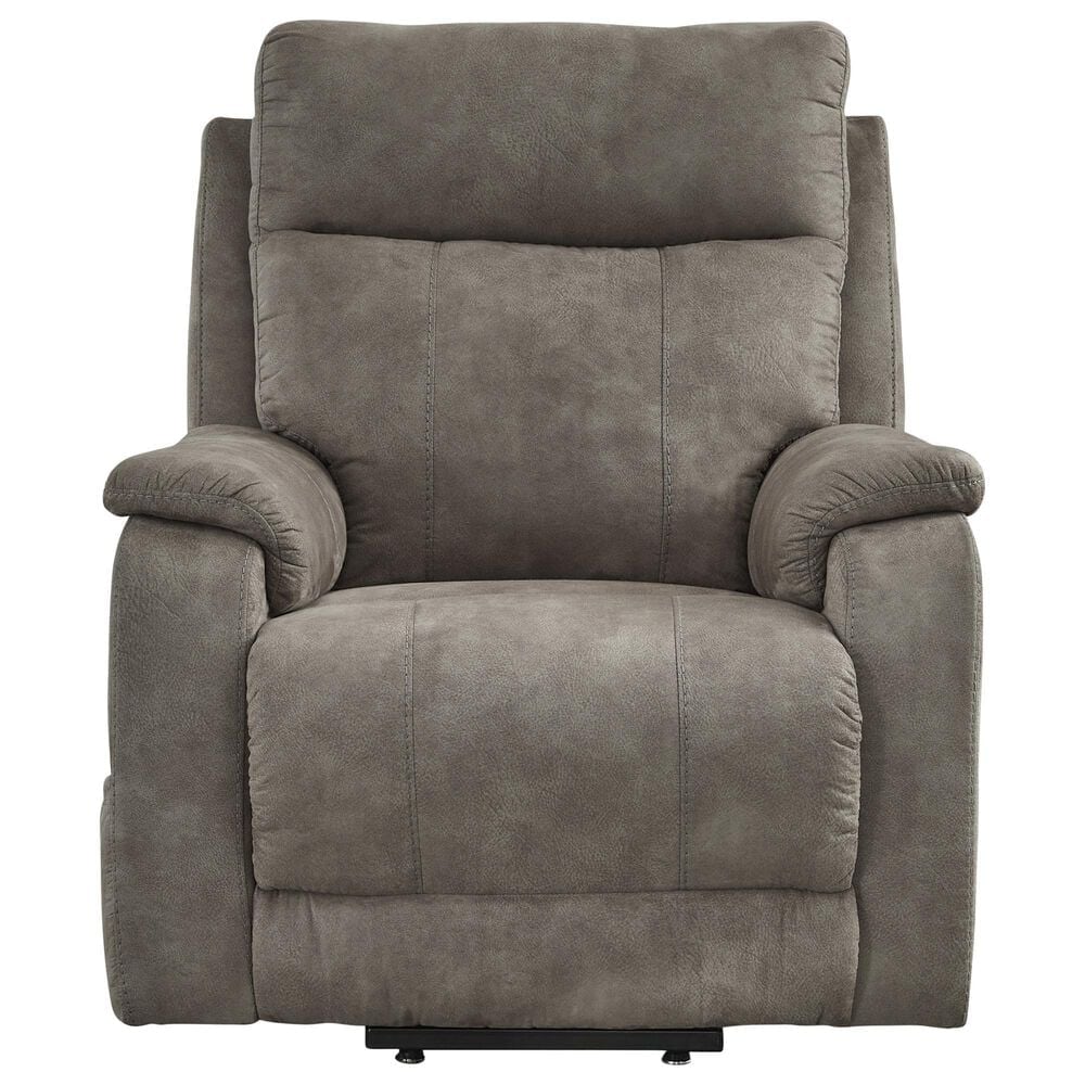 Ashley Crestmeade Power Lift Recliner in Fossil, , large