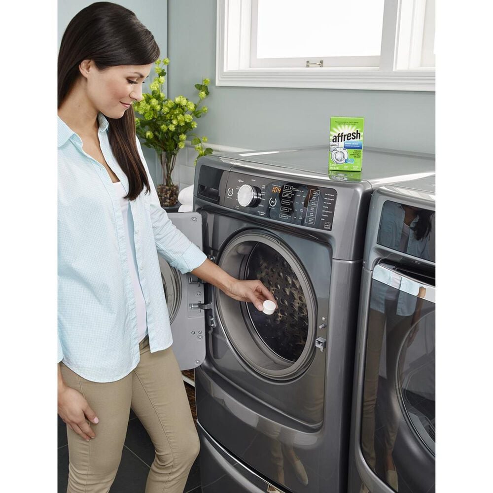 Whirlpool Affresh Washing Machine Cleaner, Cleans Front Load and Top Load  Washers, Including HE, 3 Tablets to Clean Washer Tubs