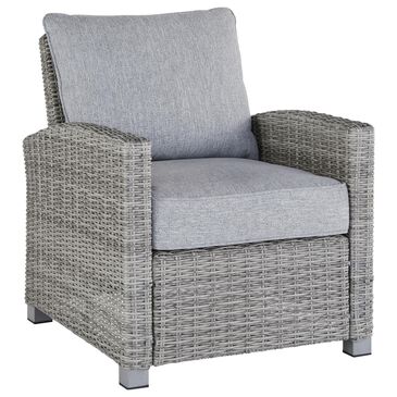 Ashley Naples Beach Patio Lounge Chair in Light Gray, , large