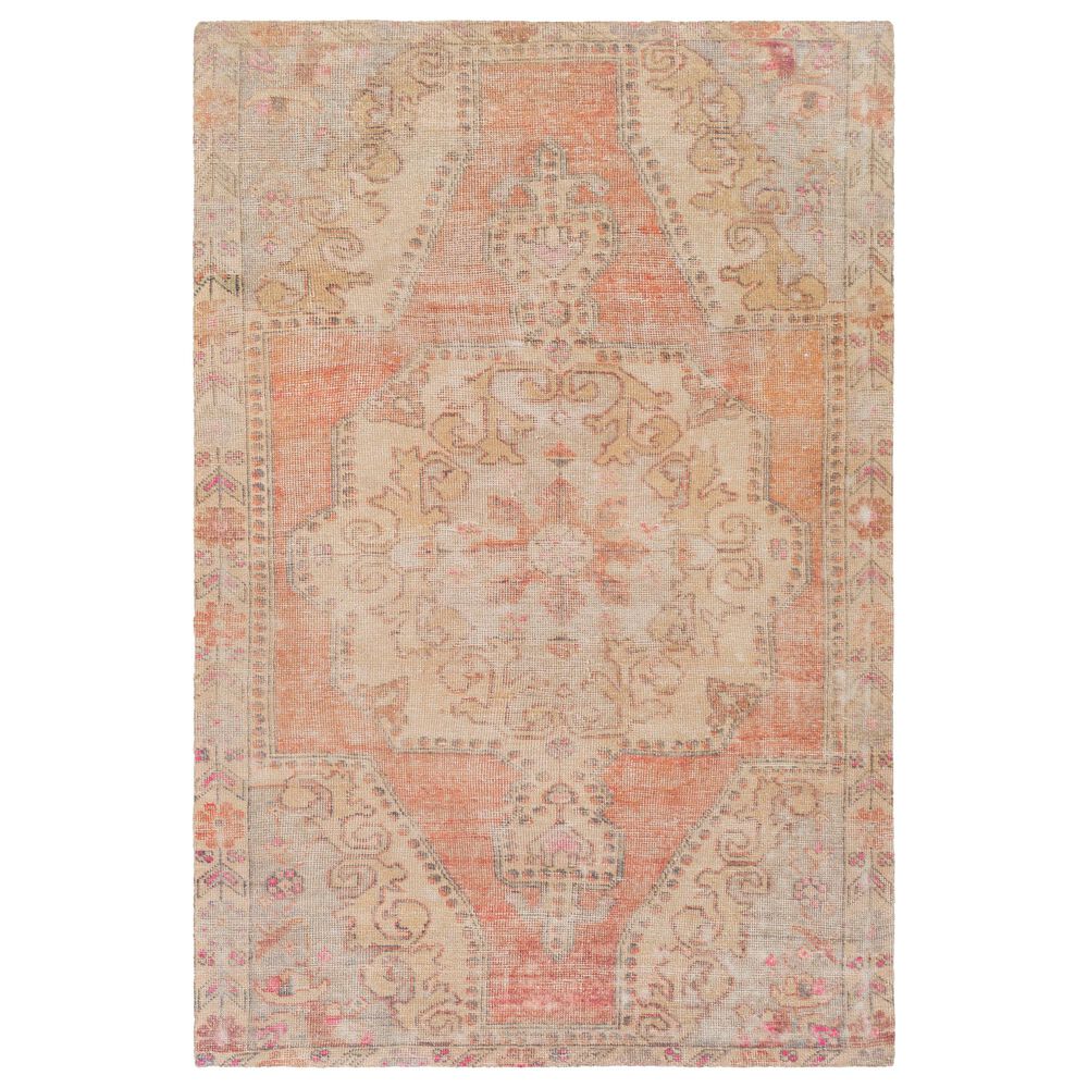 Surya Unique UNQ-2314 8'6" x 11'6" Orange, Wheat and Ivory Area Rug, , large
