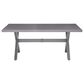 Ashley Half Moon Beach Dining Table in Gray, , large