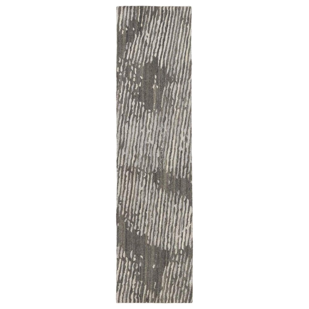 Jaipur Pathways by Verde Home Stockholm 2"6" x 10" Steeple Gray Runner, , large