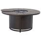 GatherCraft Hudson 5-Piece Round Firepit Chat Set in Mystic Sahara, , large