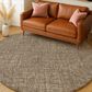 Dalyn Rug Company Voyage VY1 Mocha 8" Round Area Rug, , large