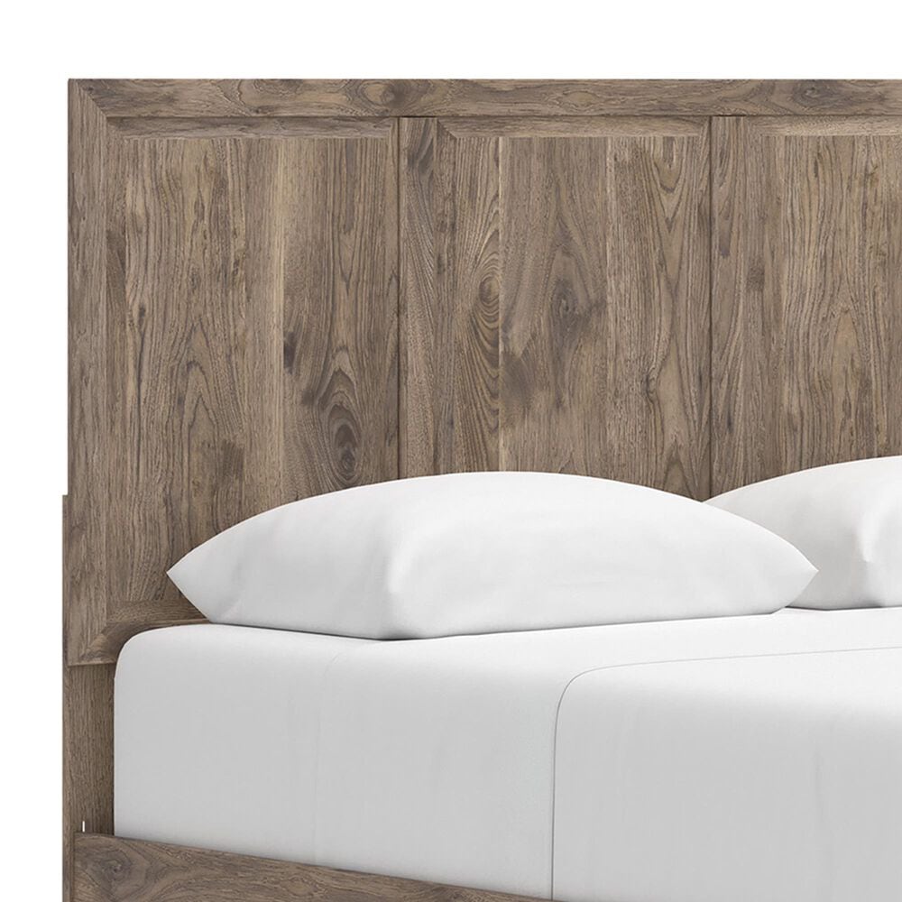 Ashley Rusticott Queen Panel Bed in Brown, , large