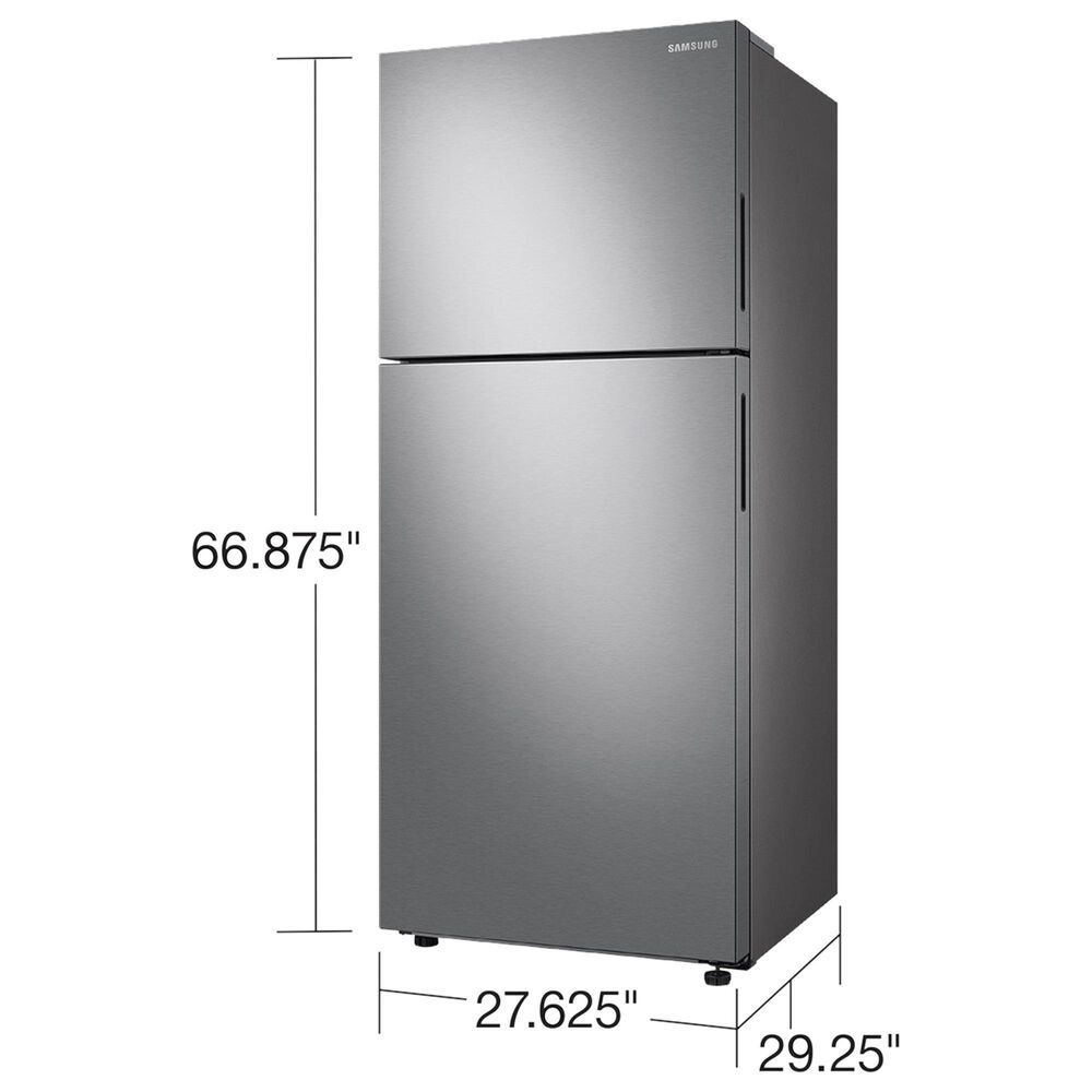 Samsung 15.6 Cu. Ft. Top Freezer Refrigerator with All-Around Cooling in Stainless Steel, , large