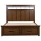 Ashley Taffenbrook King Storage Bed in Medium Brown, , large