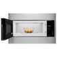 Whirlpool 1.1 Cu. Ft. Built-In Microwave with Standard Trim Kit in Stainless Steel, , large