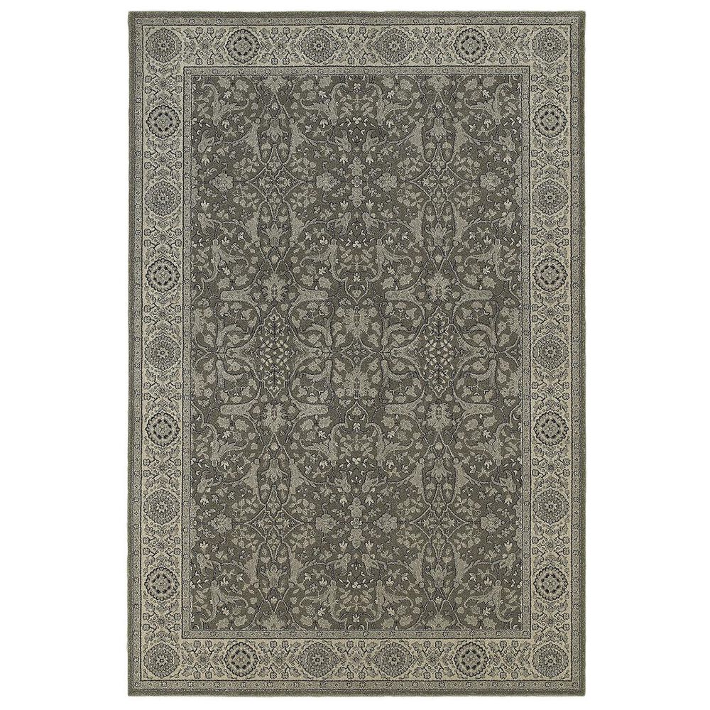 Oriental Weavers Richmond 001E 9"10" x 12"10" Grey Area Rug, , large