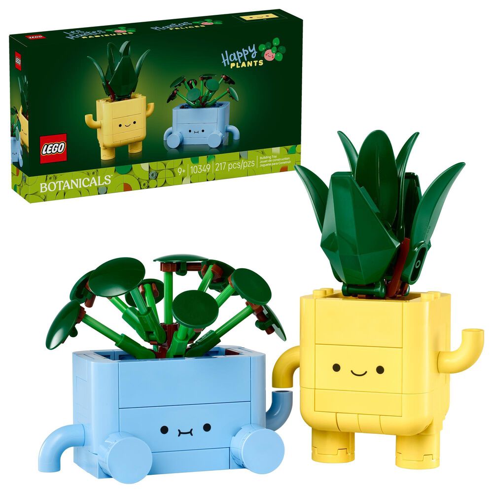 LEGO Botanicals Happy Plants Building Set, , large
