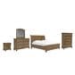 Ashley Feddinger 5-Piece King Storage Bedroom Set in Chestnut Brown, , large