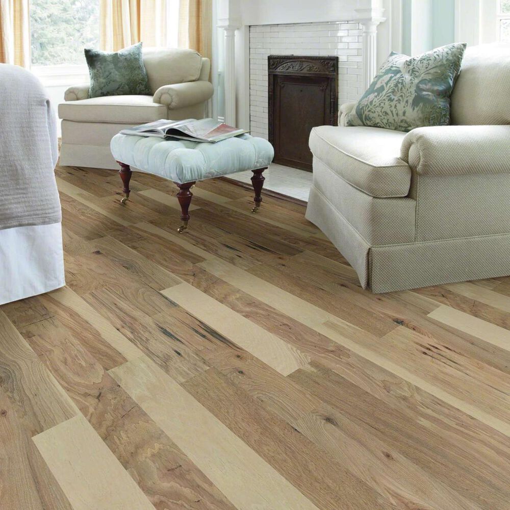 Shaw Northington Brushed Graystone Hickory Hardwood, , large