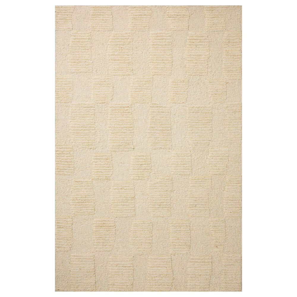 Loloi Sowerby Antique Ivory 11"6" x 15" Area Rug, , large