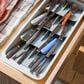 Joseph Joseph DrawerStore Large Tiered Cutlery Organiser in Stone, , large