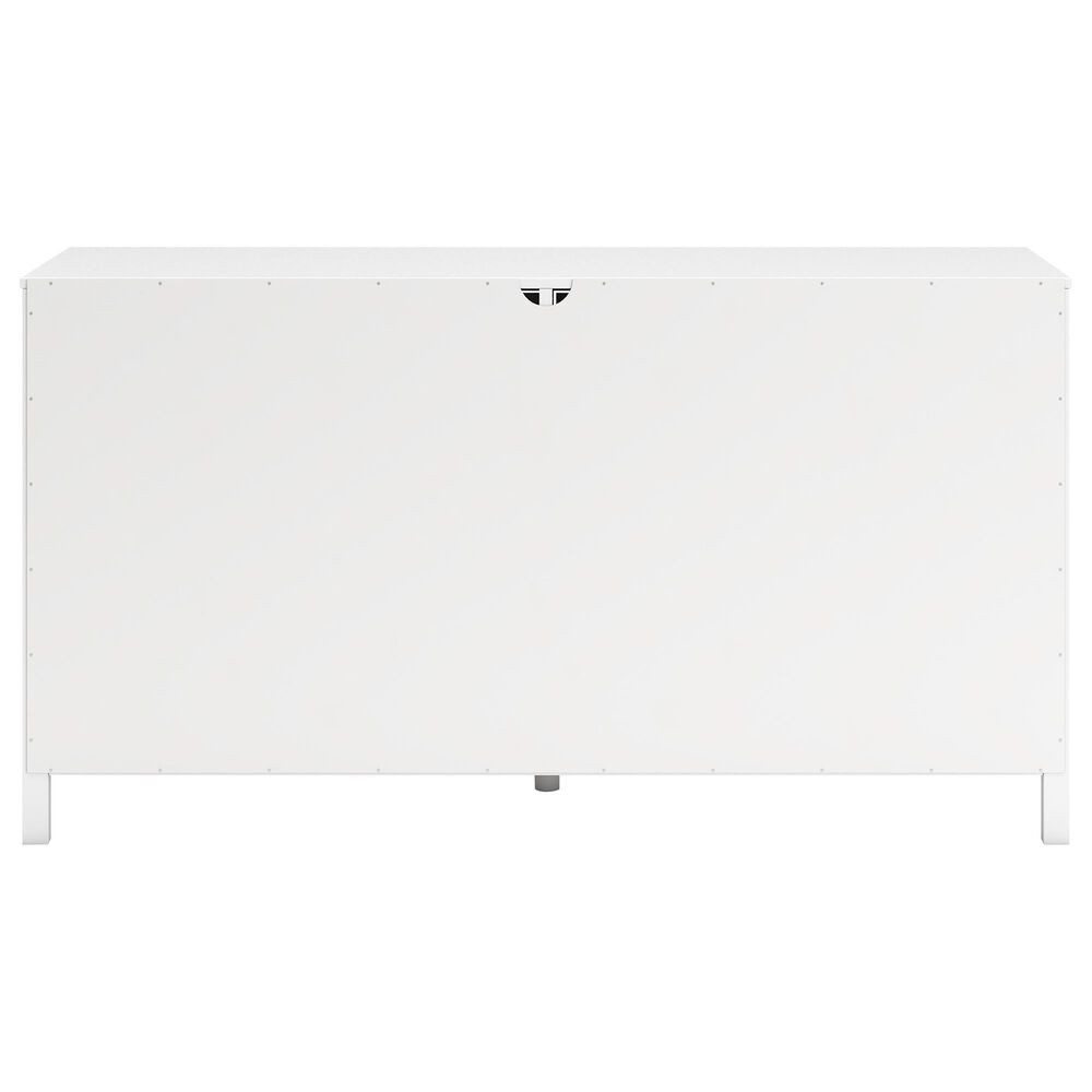 Ashley 4-Piece Full Bedroom Set in White, , large