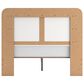 Ashley Kendanport Queen Upholstered Bed with Dresser and Nightstand in Brown and White, , large