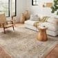 Loloi Adrian 3"6" x 5"6" Natural and Apricot Area Rug, , large
