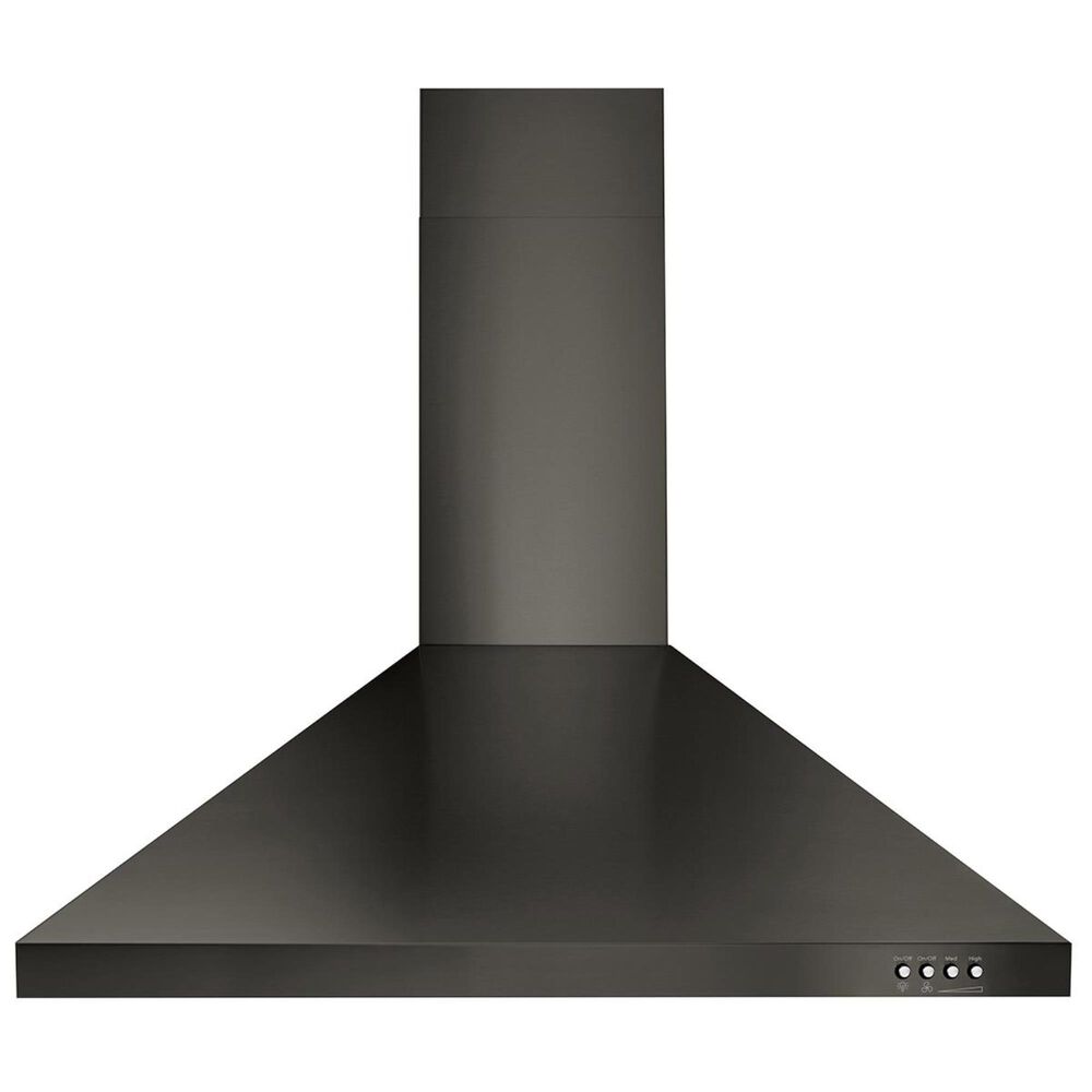 Whirlpool 30" Wall Mount Range Hood in Black Stainless, , large