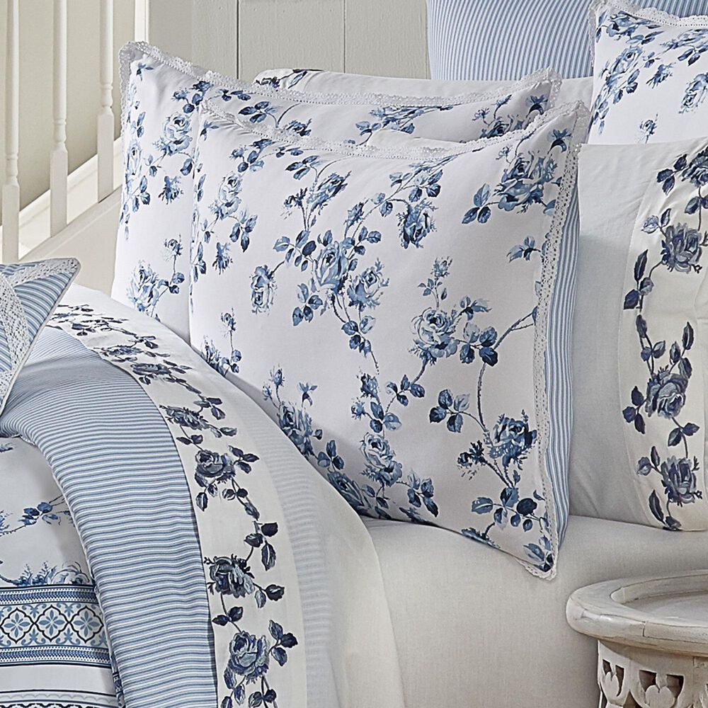 Royal Court Rialto 4-Piece King Comforter Set in French Blue, , large