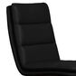 Porter Design Castor Dining Side Chair in Brown Top Grain Leather, , large