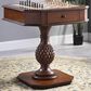 HOMLUX Bishop II 2-Drawer Game Table in Cherry, , large