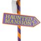 The Gerson Company 47.95"H Lighted Metal Halloween Street Lamp with LED Candle in Assort, , large