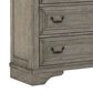 Ashley Lodenbay 5 Drawer Chest in Antiqued Gray and Walnut Brown, , large