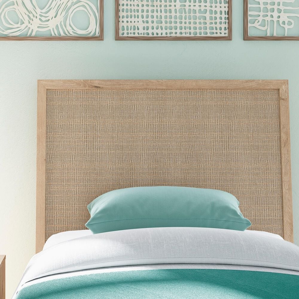 Ashley Cielden Twin Panel Bed in Two-tone, , large