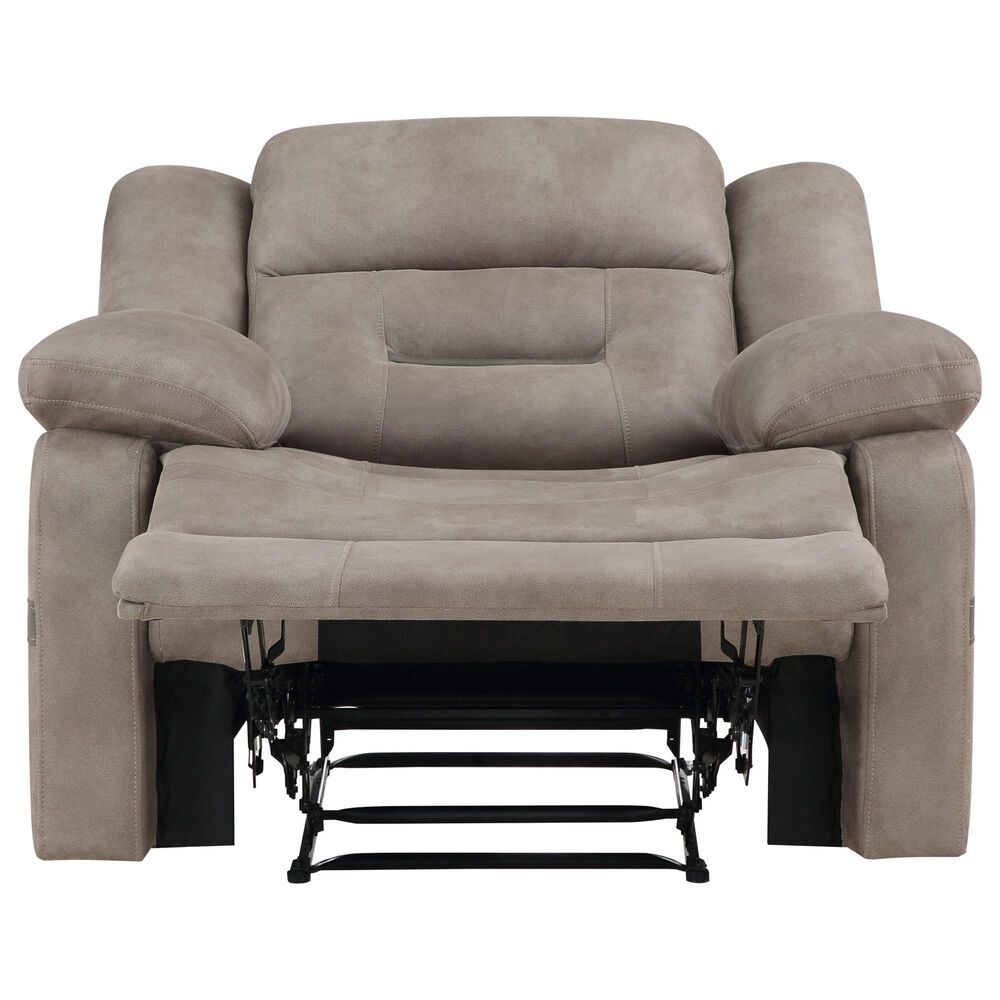 Steve Silver Abilene Manual Recliner in Tan, , large
