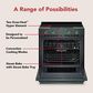 KitchenAid 5.3 Cu. Ft. Smart Slide-in Electric Range with Two Even-Heat Hyper Elements and Convection in Juniper, , large
