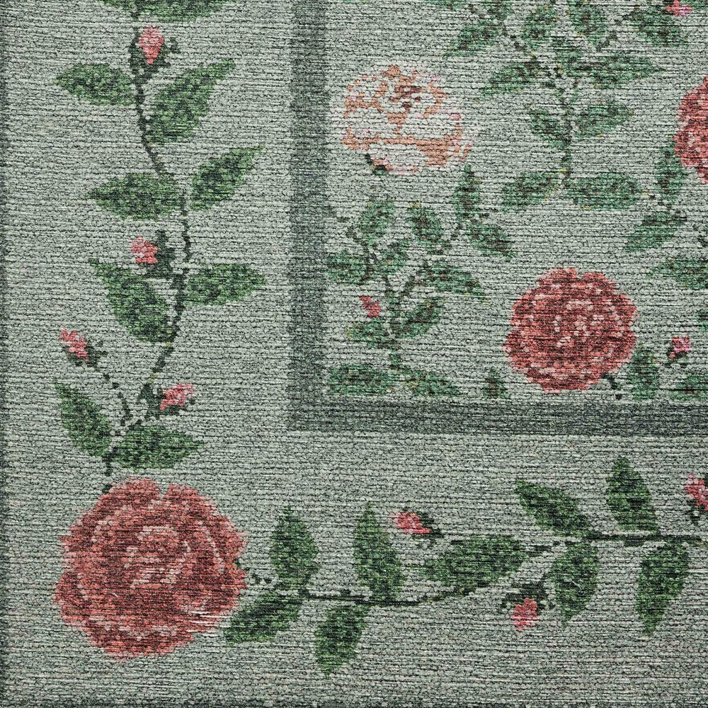 Loloi Wildwood Green 2&#39; x 5&#39; Runner, , large