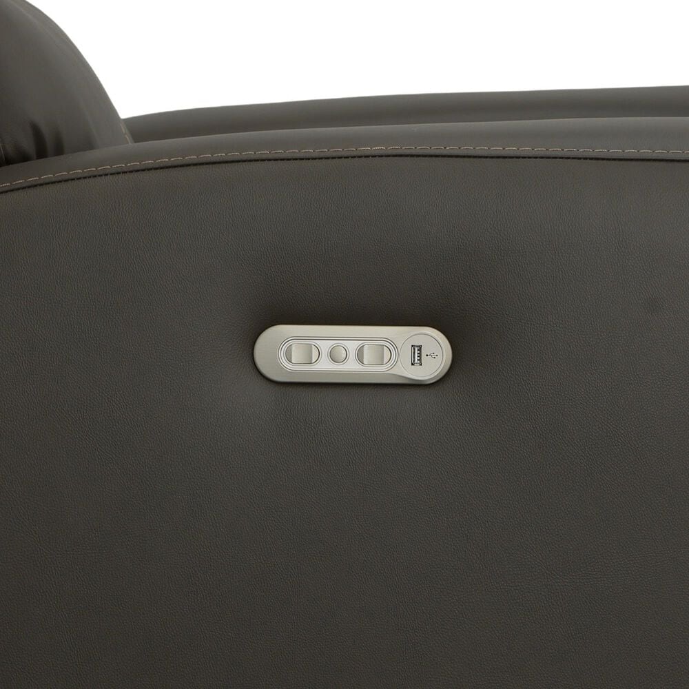 Flexsteel Jarvis Power Recliner with Headrest in Mica, , large