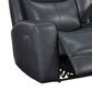 Ashley Next Move Power Reclining Console Loveseat in Admiral, , large