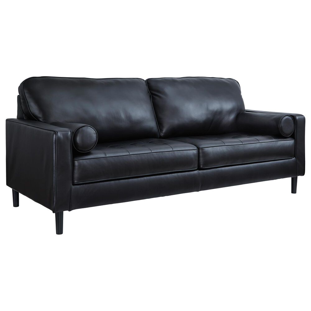 Ashley Bryceview Stationary Sofa and Loveseat Set in Onyx, , large