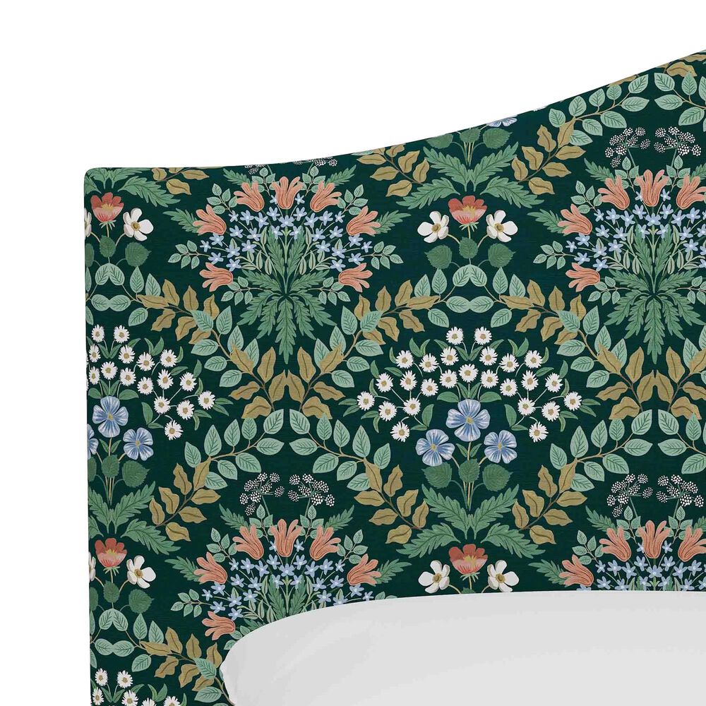Skyline Furniture Mayfair California King Headboard in Bramble Emerald, , large