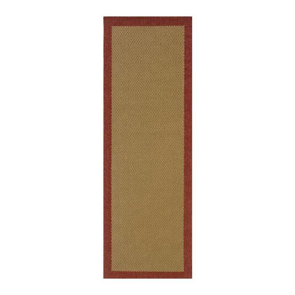 Oriental Weavers Lanai 525O 2'3" x 7'6" Tan Runner, , large