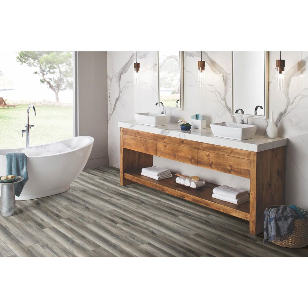 Happy Feet International Tenacious Ashwood 7" x 48" Luxury Vinyl Plank, , large