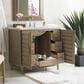 James Martin Vanities Portland 36" Single Bathroom Vanity in Whitewashed Walnut with 3 cm Eternal Jasmine Pearl Quartz Top and Rectangular Sink, , large