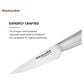 KitchenAid Gourmet 3.5" Serrated Paring Knife with Blade Cover in Stainless Steel and Black, , large