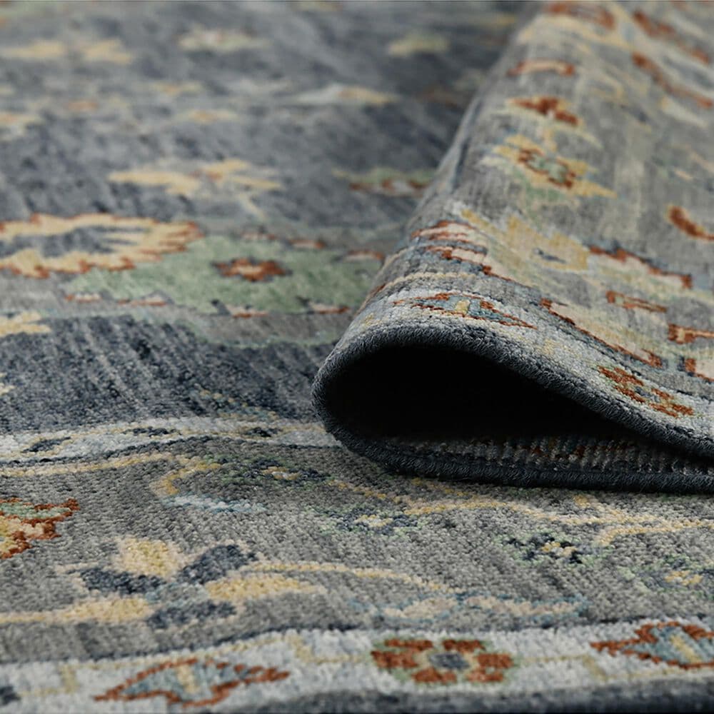 Amer Rugs Jaigarh 8&#39; x 10&#39; Denim and Slate Area Rug, , large