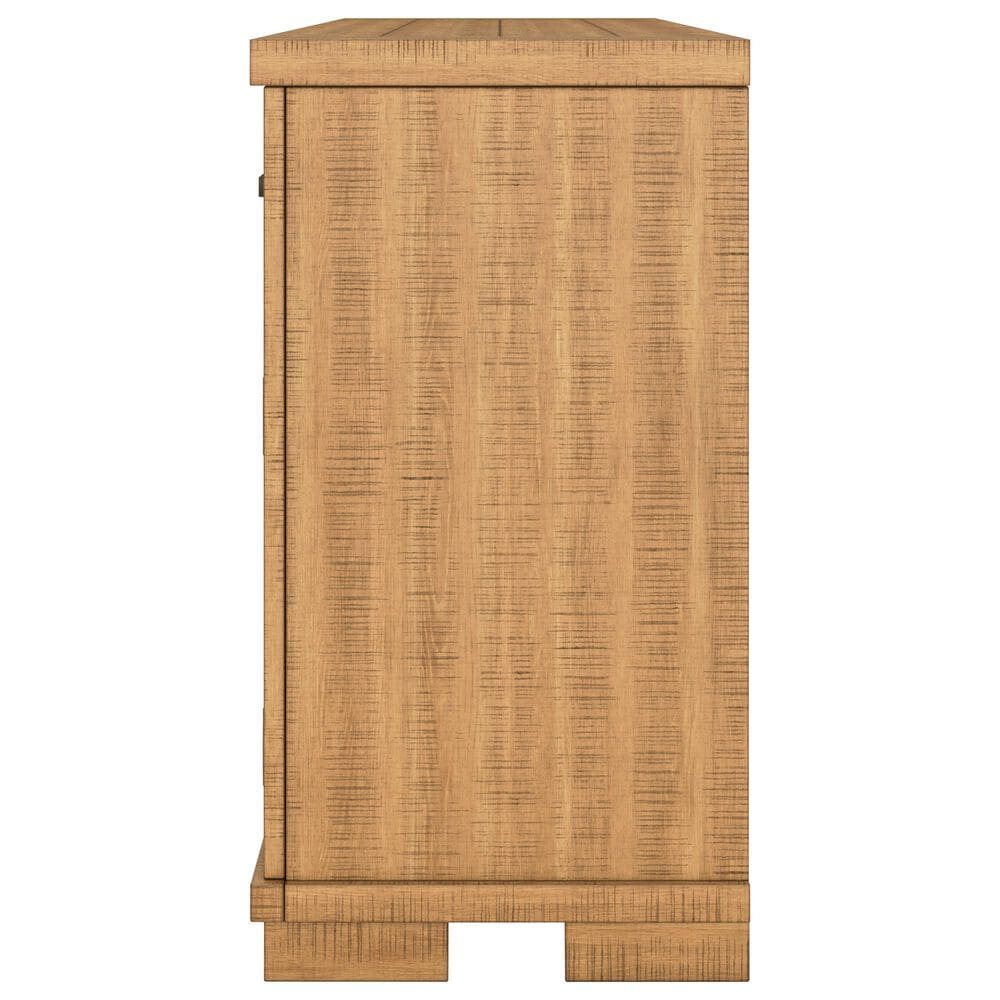 Signature Design Havonplane Dining Server in Distressed Light Brown, , large