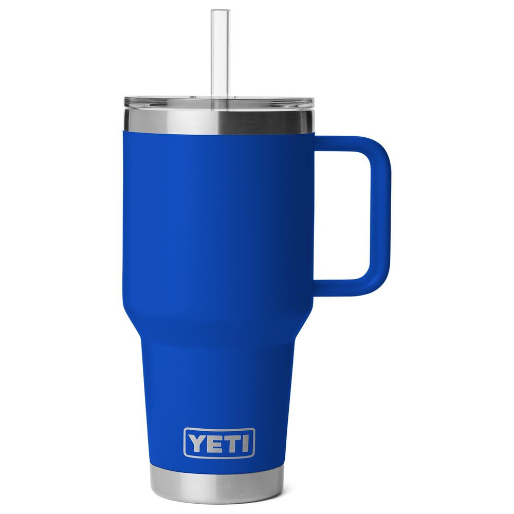 YETI Rambler 35 Oz Straw Mug with Straw Lid in Royal Blue, , large