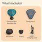 Therabody Theragun Mini Gen 3 Y2K Edition in Blue Raspberry, , large