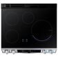 Samsung 6.3 Cu. Ft. Slide-In Dual Door Induction Range with Wi-Fi and Air Fry in Stainless Steel, , large