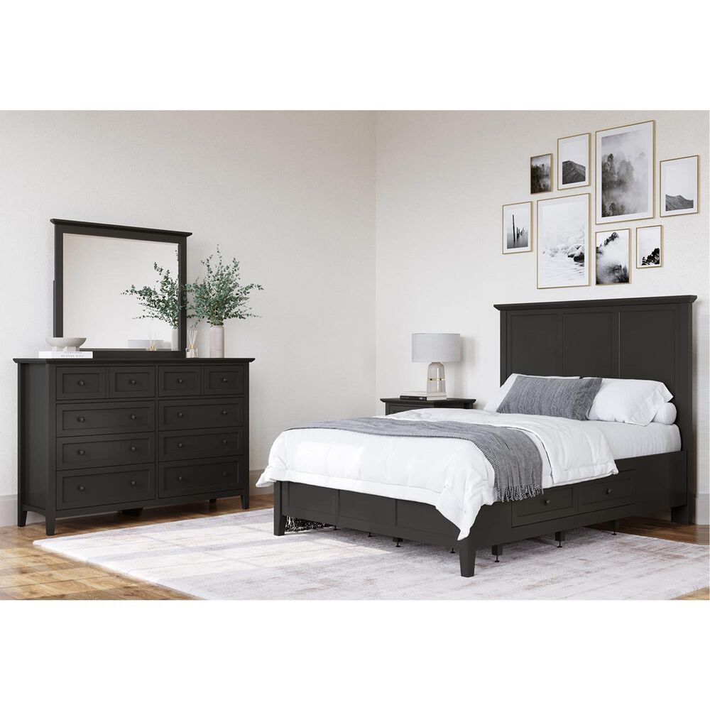 Urban Home Grace 3-Piece King Bedroom Set in Raven, , large