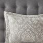 Hampton Park Manor 8-Piece Queen Comforter Set in Grey, , large